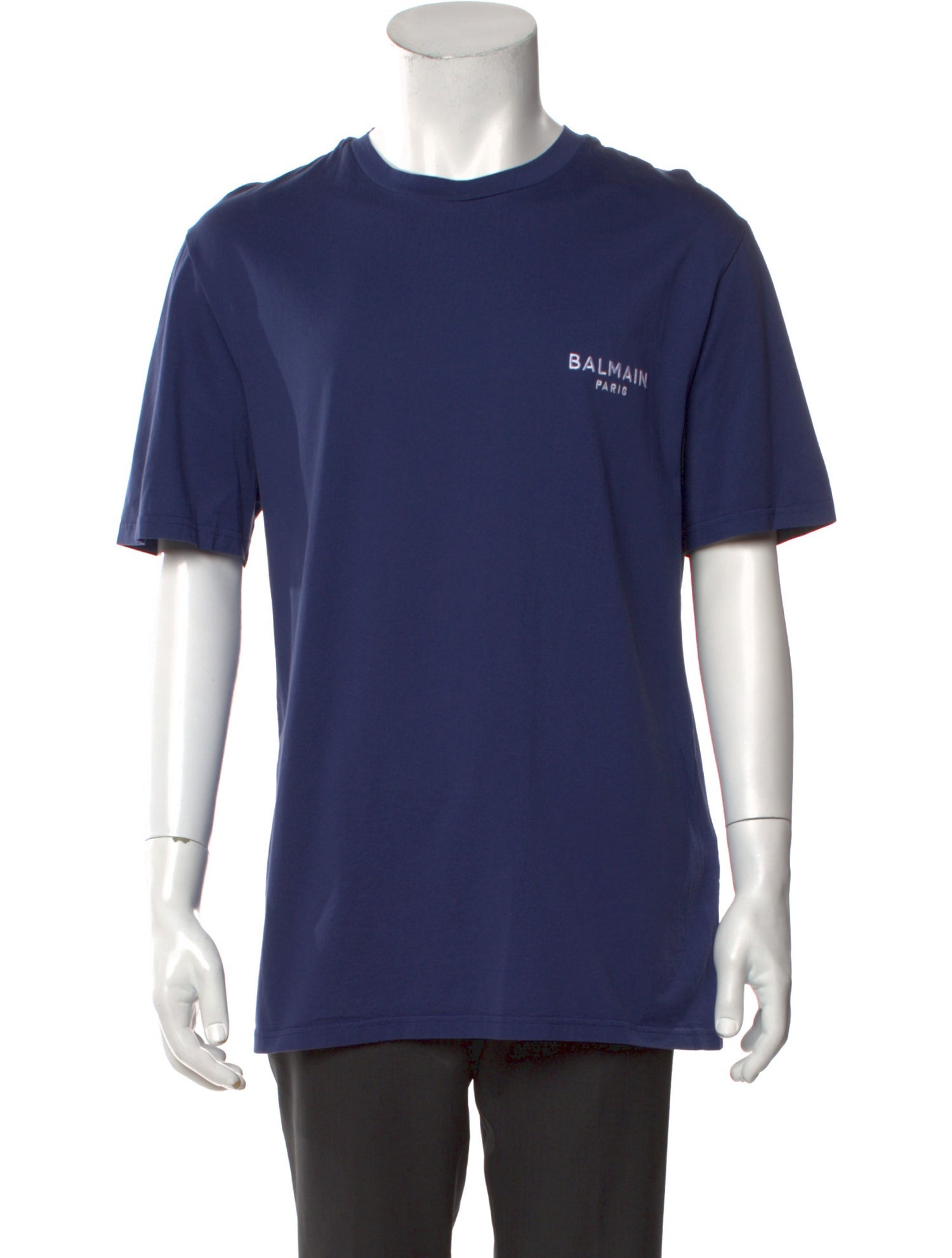 Balmain Graphic Print Crew Neck T-Shirt