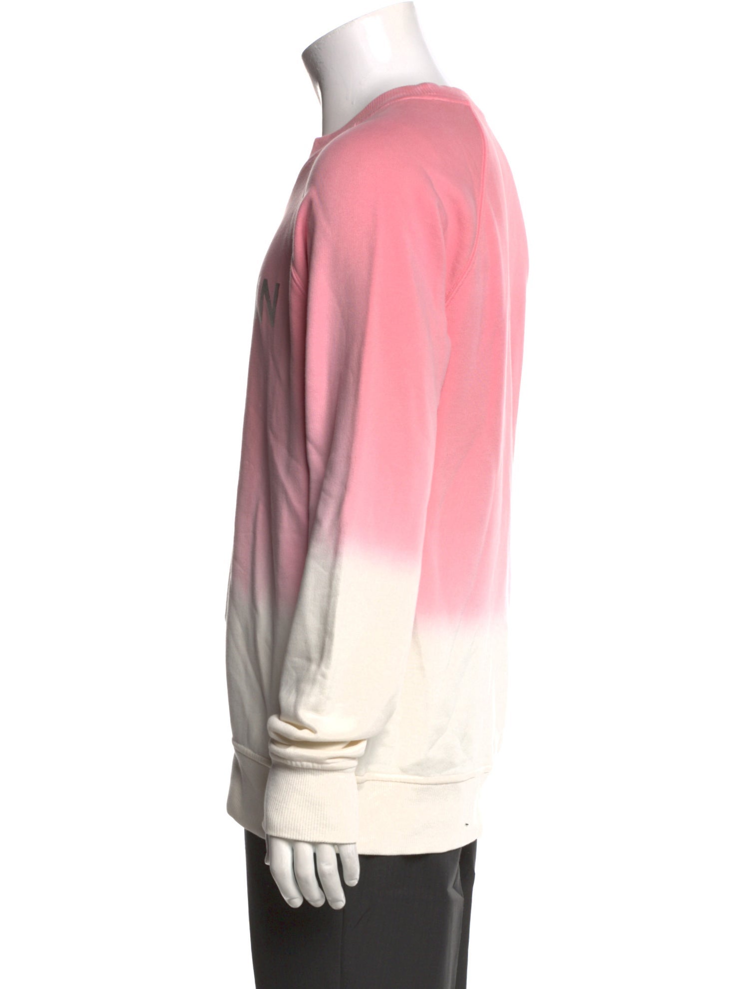 Balmain Graphic Print Crew Neck Sweatshirt