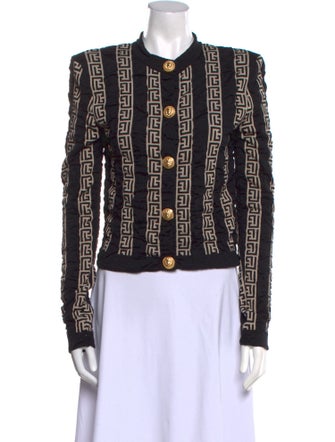 Balmain Wool Printed Sweater