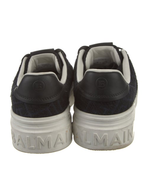 Balmain Colorblock Pattern Sneakers