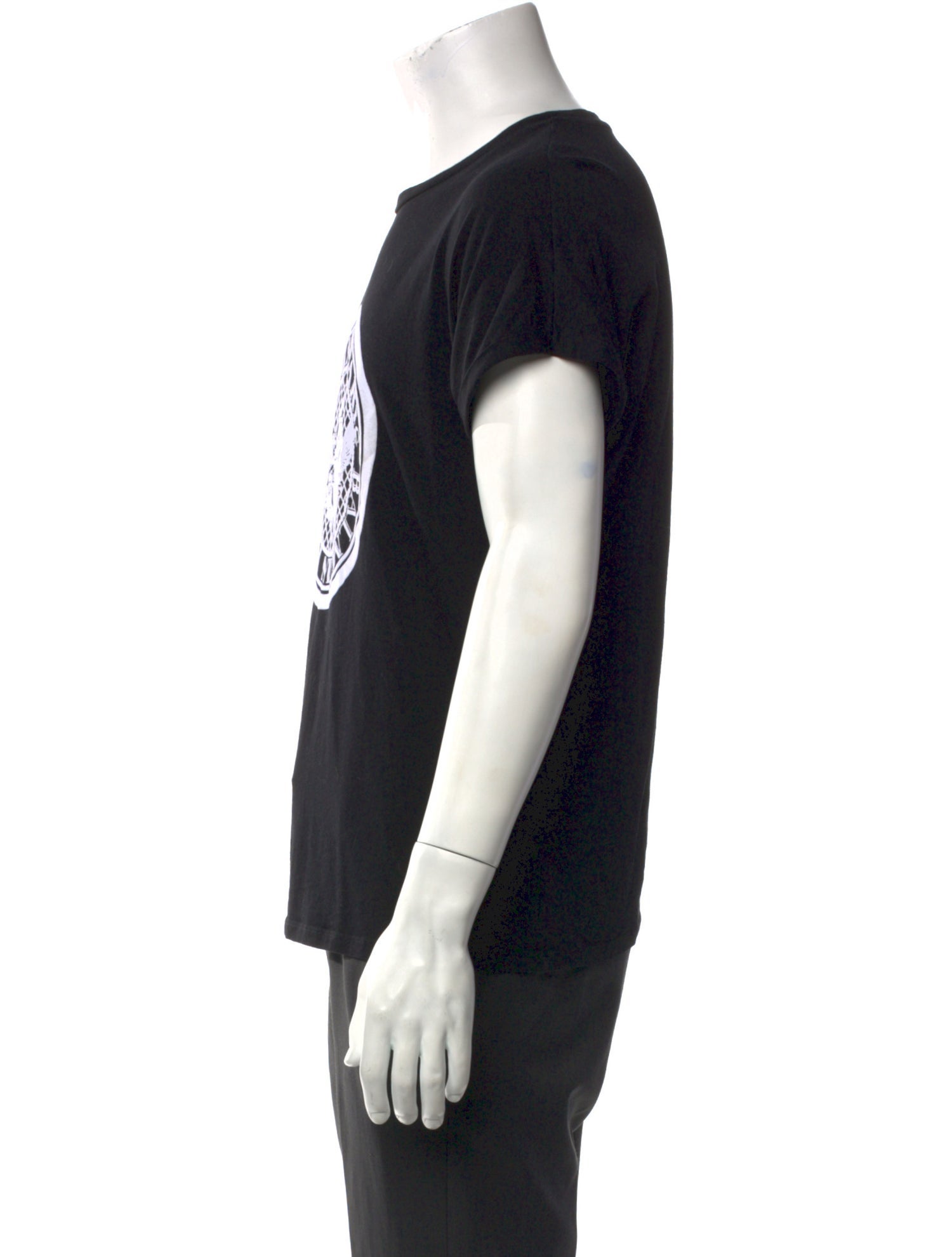 Balmain Graphic Print Crew Neck T-Shirt