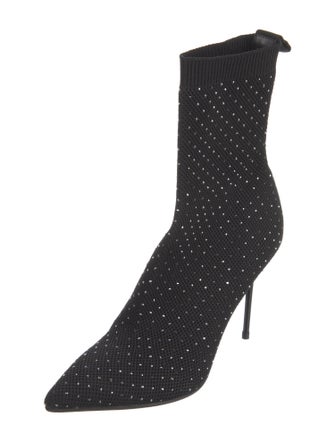 Balmain Crystal Embellishments Boots