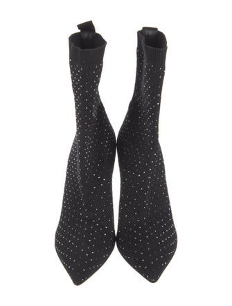 Balmain Crystal Embellishments Boots