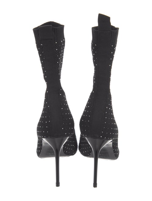 Balmain Crystal Embellishments Boots