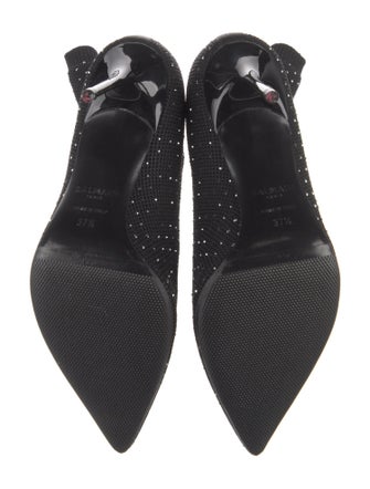 Balmain Crystal Embellishments Boots