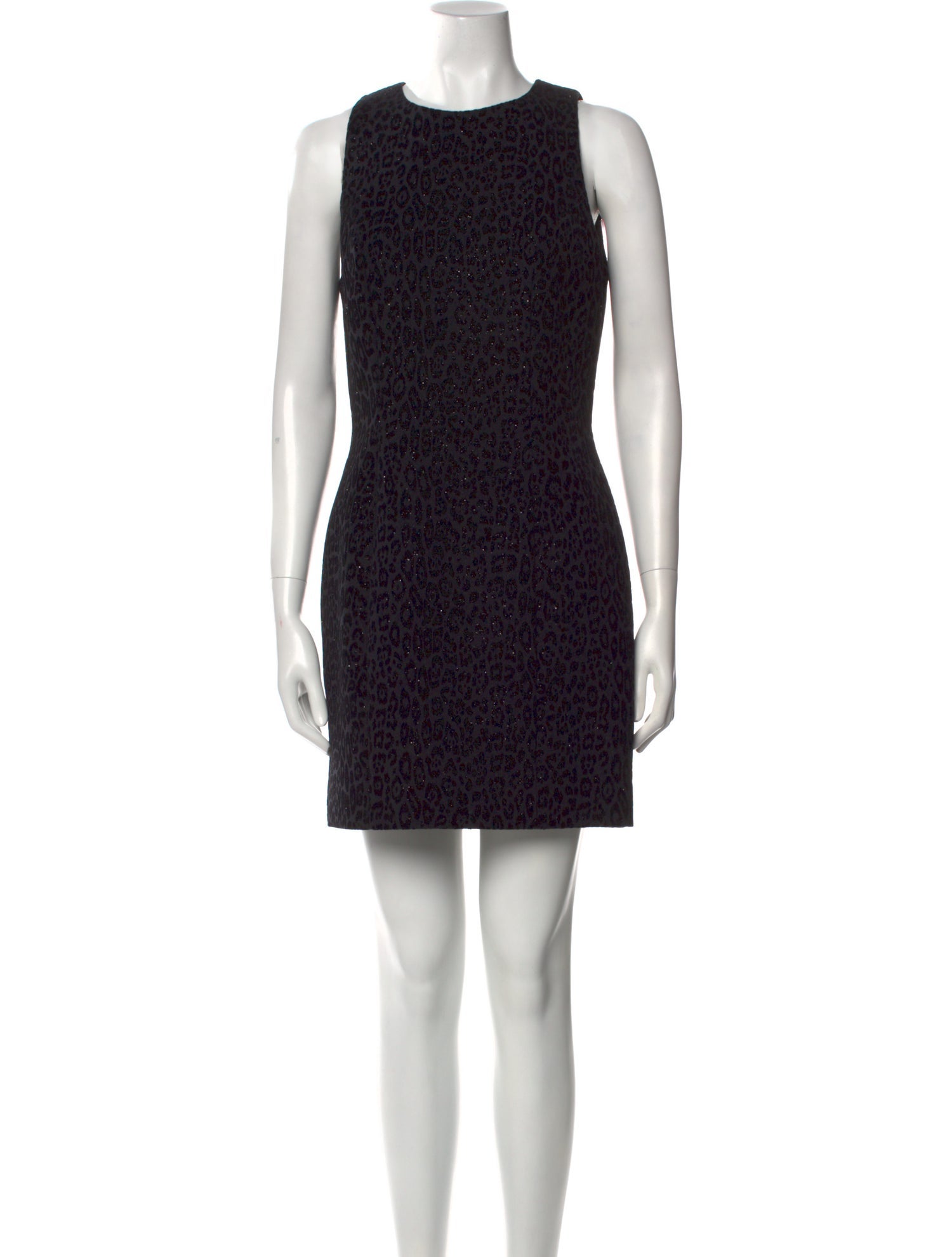 Balmain Crew Neck Mini Dress