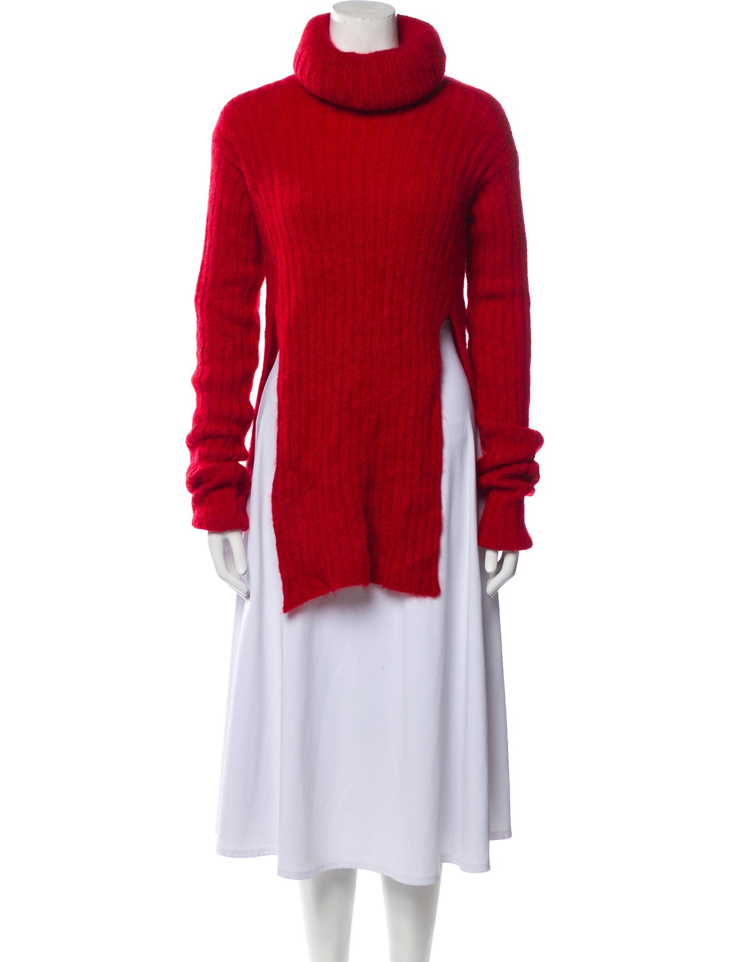 Balmain Mohair Turtleneck Sweater