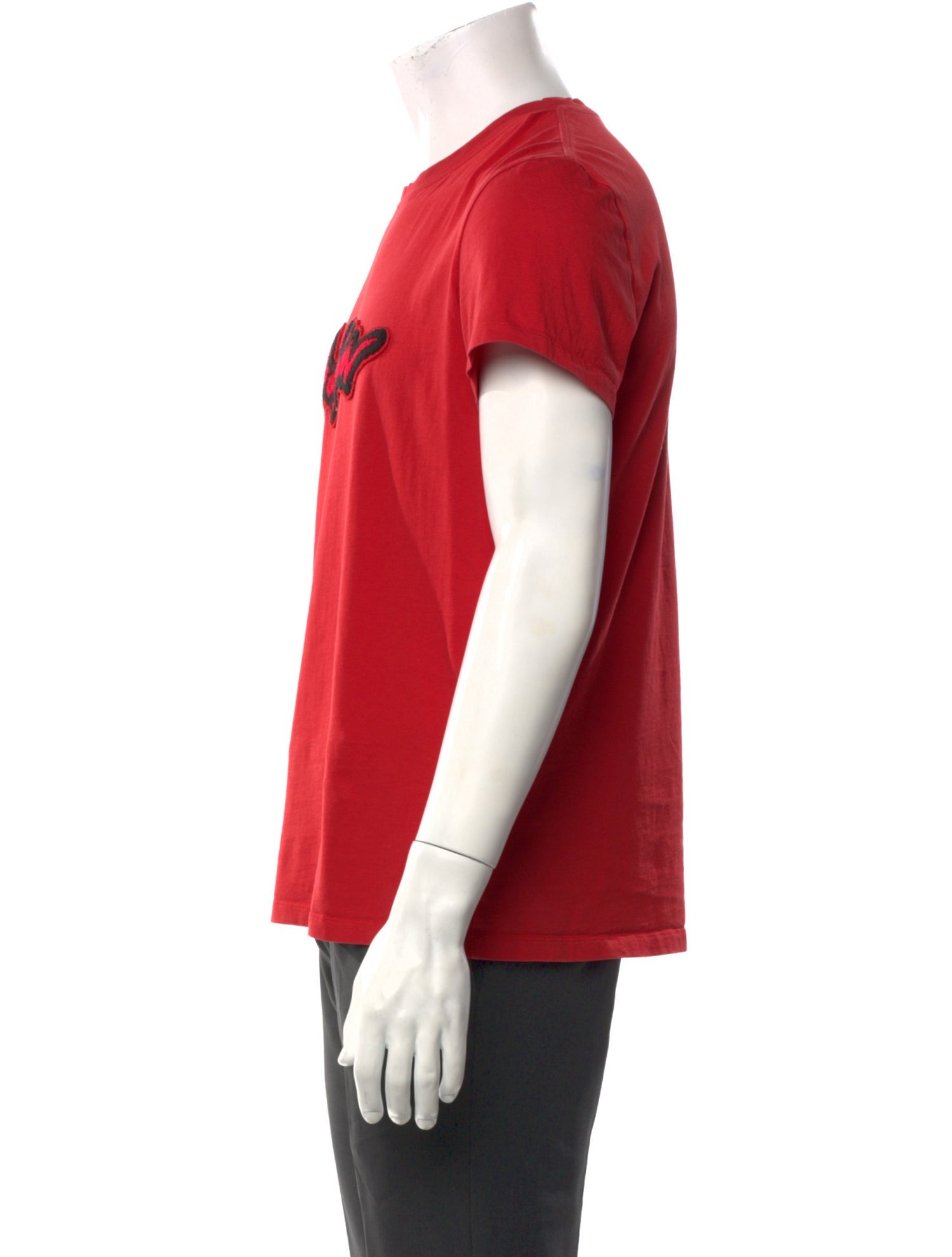 Balmain Graphic Print Crew Neck T-Shirt