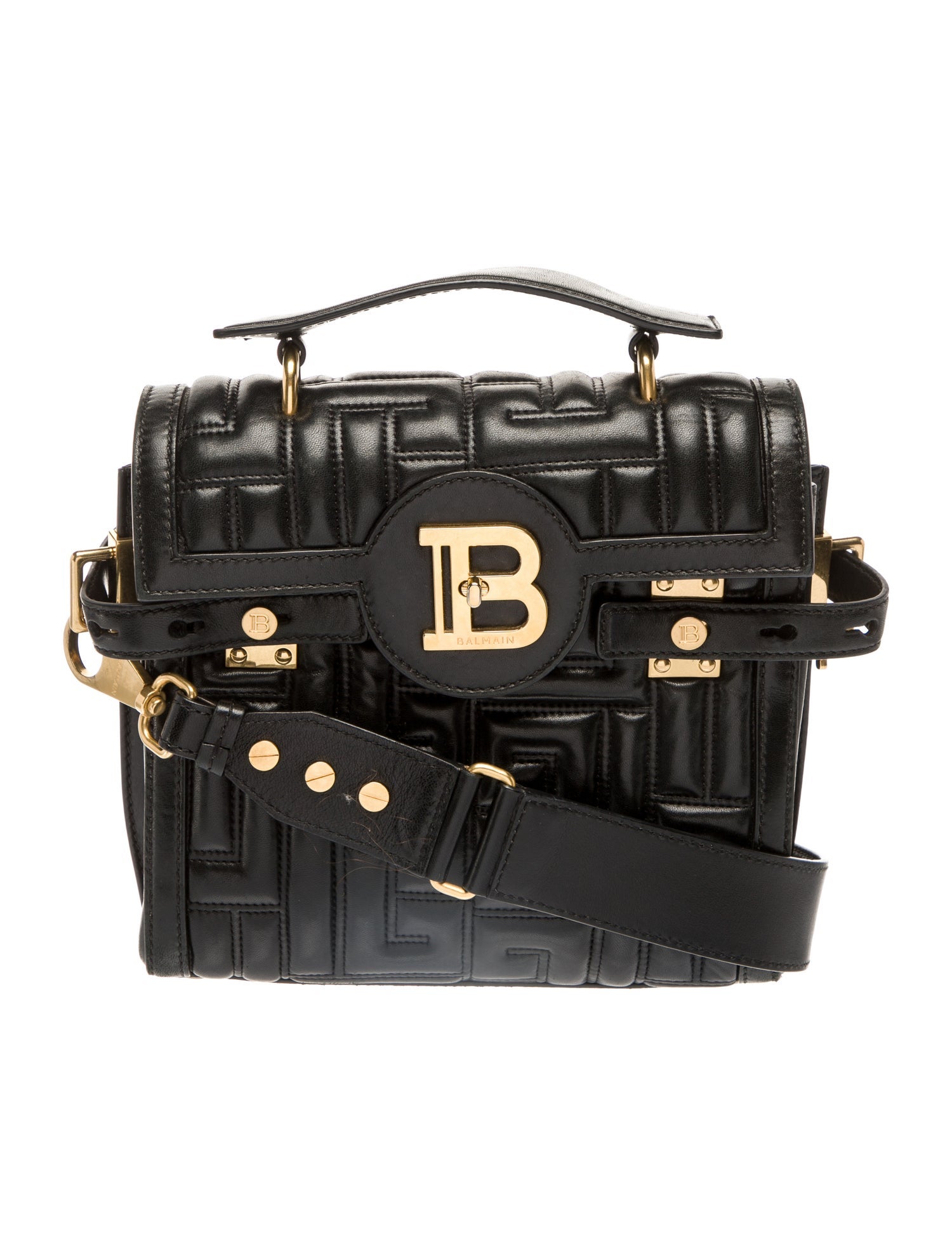 Balmain Quilted Shoulder Bag