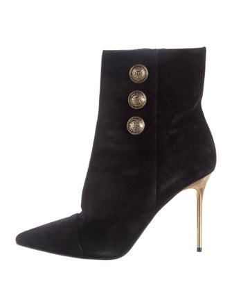 Balmain Suede Boots