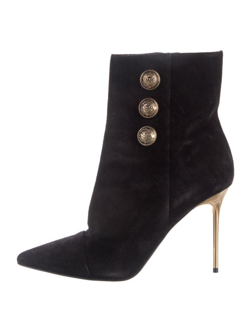 Balmain Suede Boots