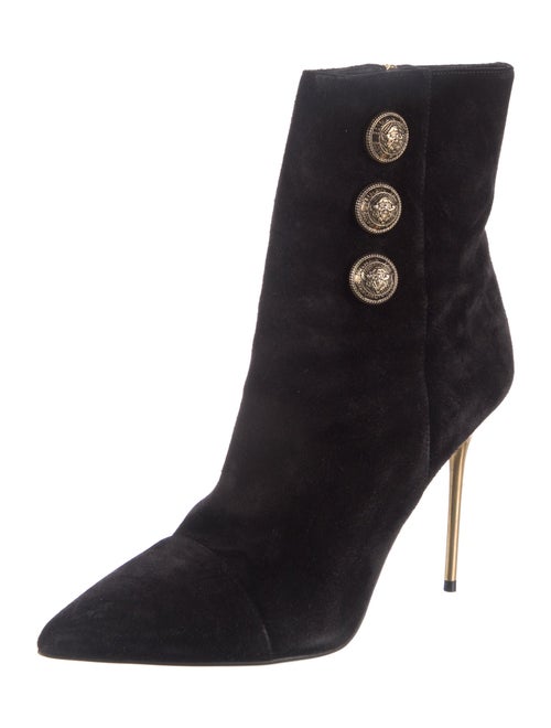 Balmain Suede Boots