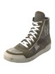 Balmain Canvas Printed Sneakers