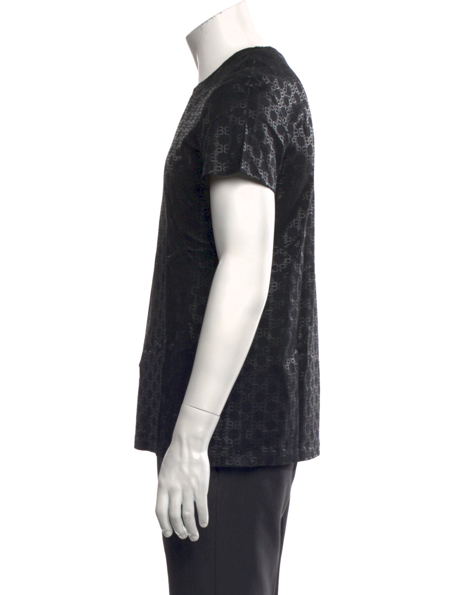 Balmain Crew Neck Short Sleeve T-Shirt