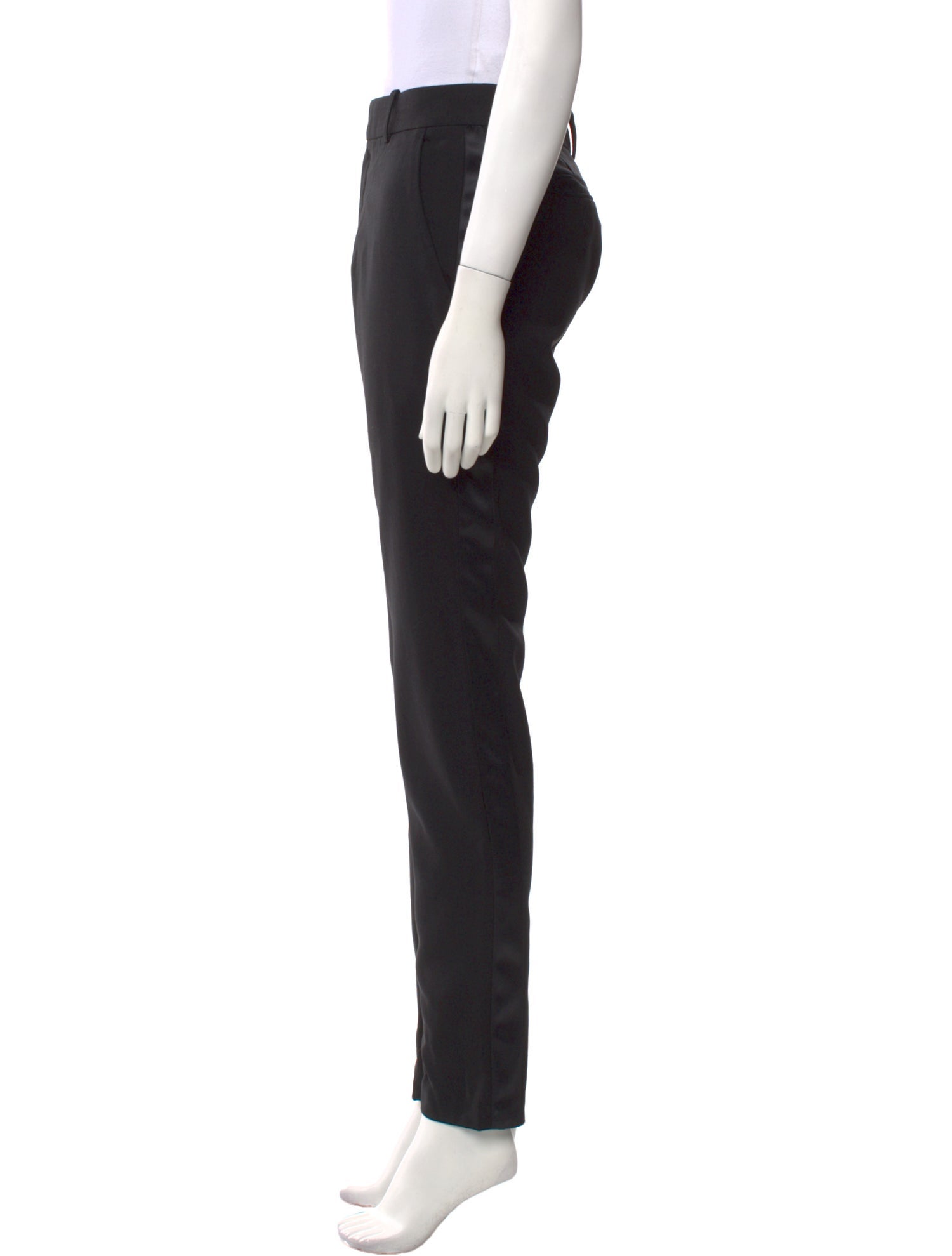 Balmain Wool Skinny Leg Pants