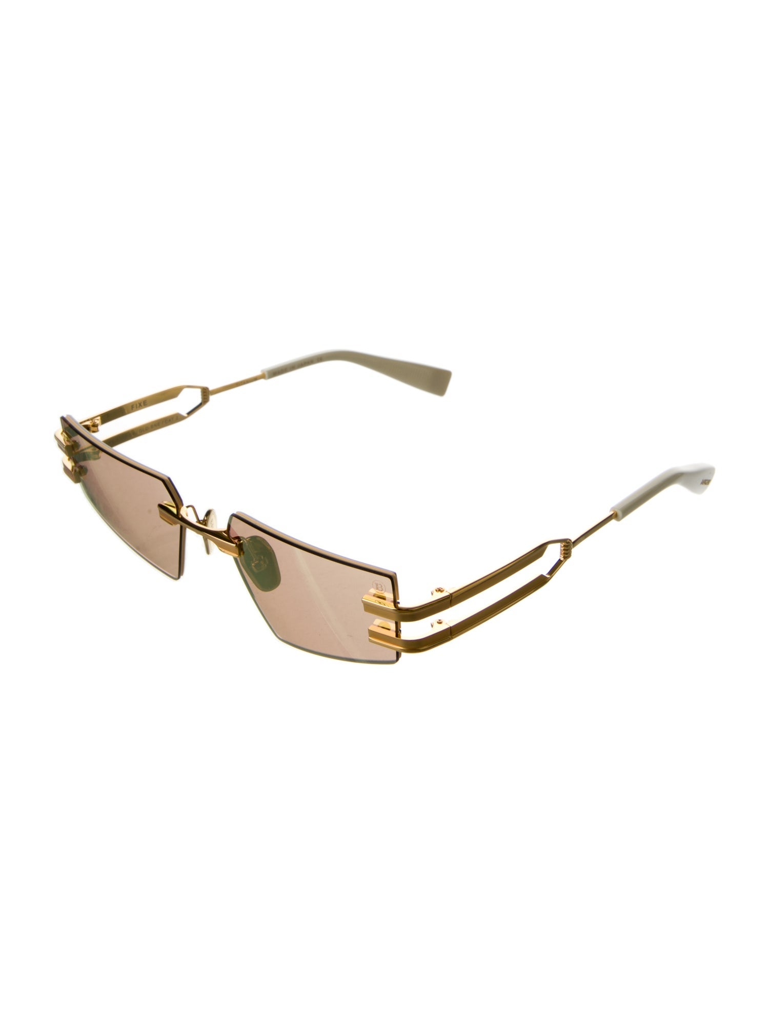 Balmain Square Tinted Sunglasses w/ Tags