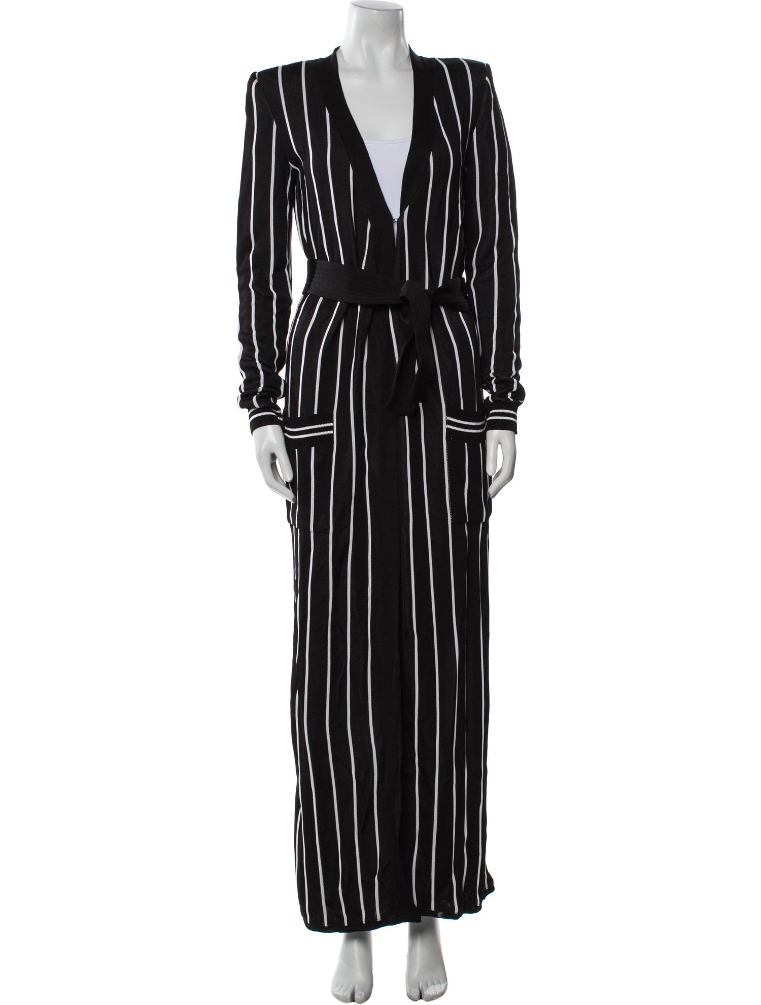 Balmain Striped Pant Set