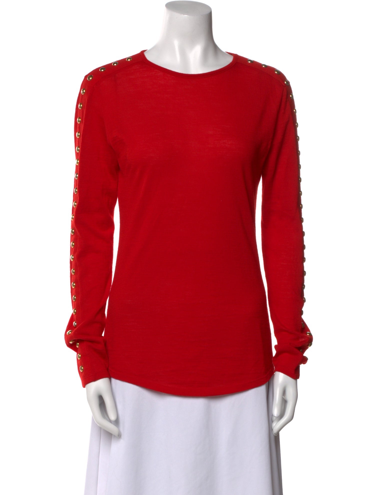 Balmain Wool Crew Neck Sweater