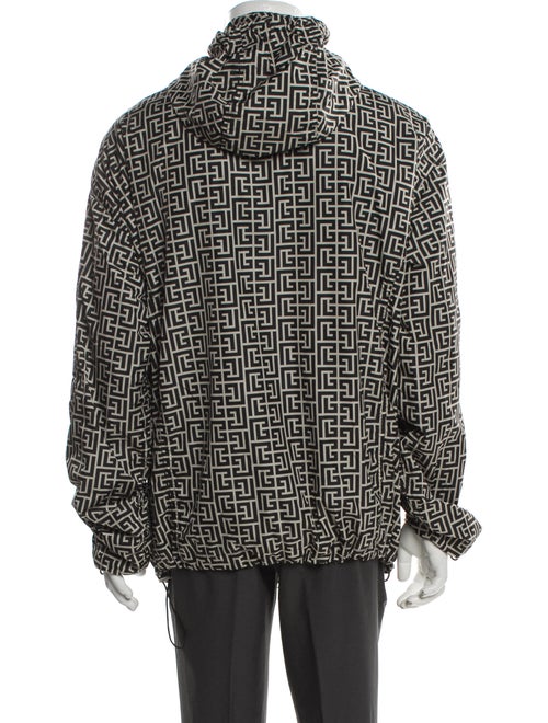 Balmain Printed Peacoat