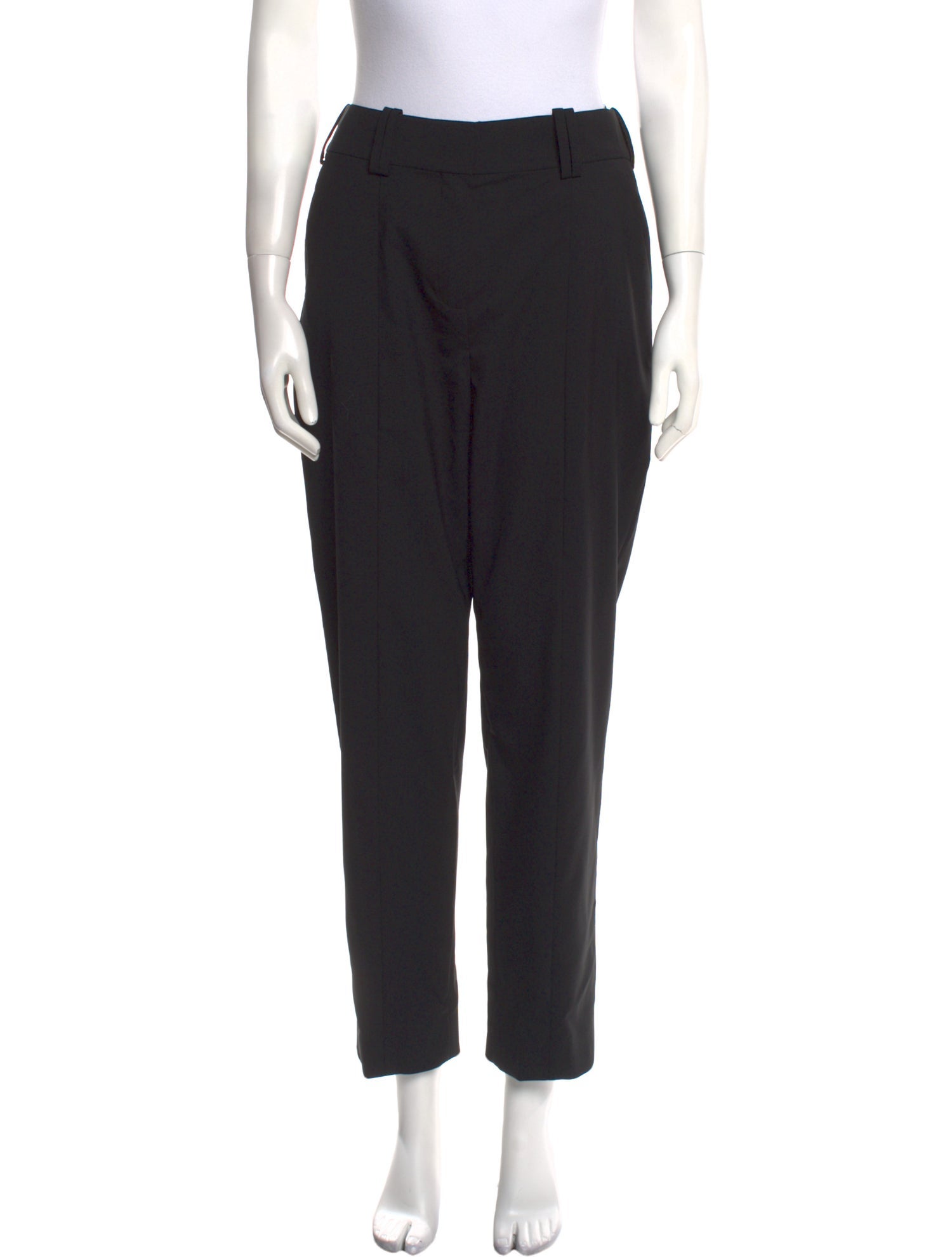 Balmain Virgin Wool Straight Leg Pants