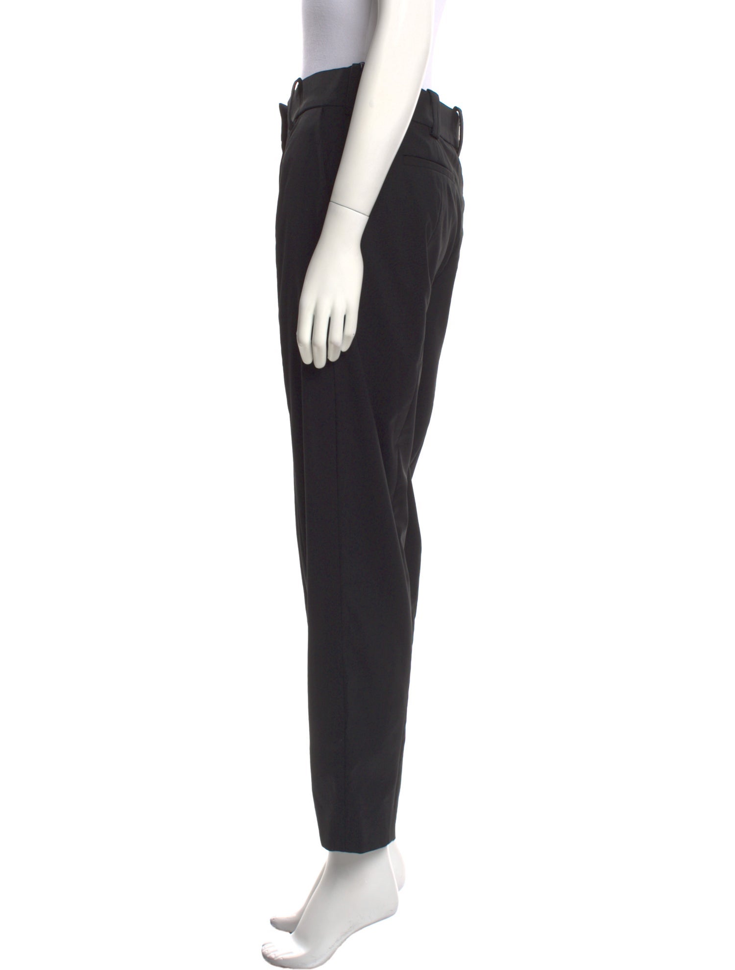 Balmain Virgin Wool Straight Leg Pants