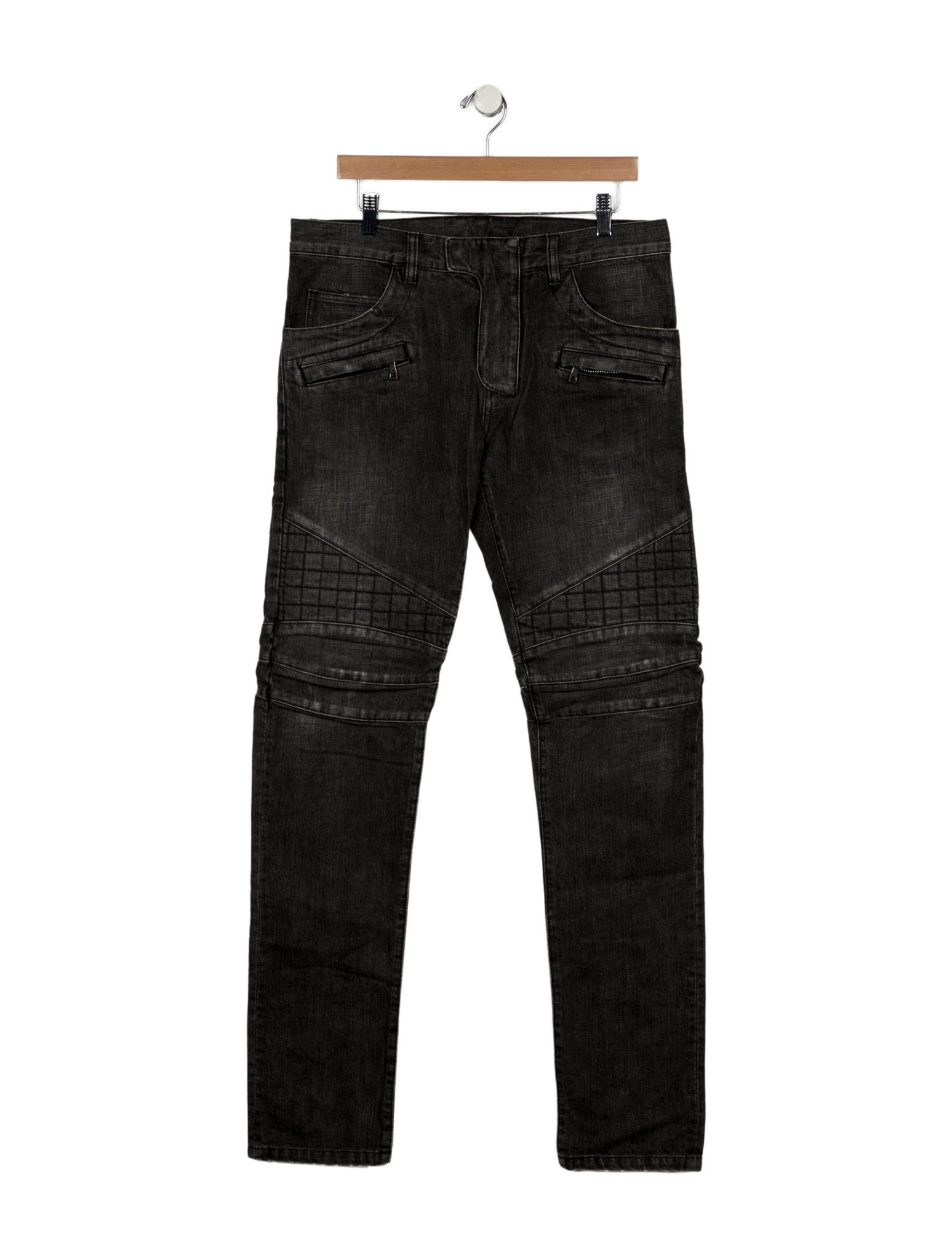 Balmain Moto Jeans
