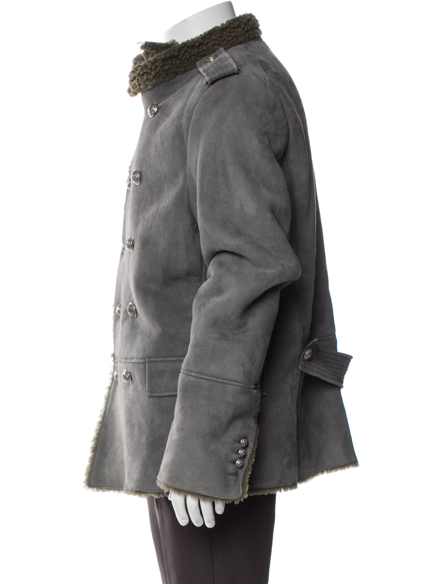 Balmain Shearling Parka