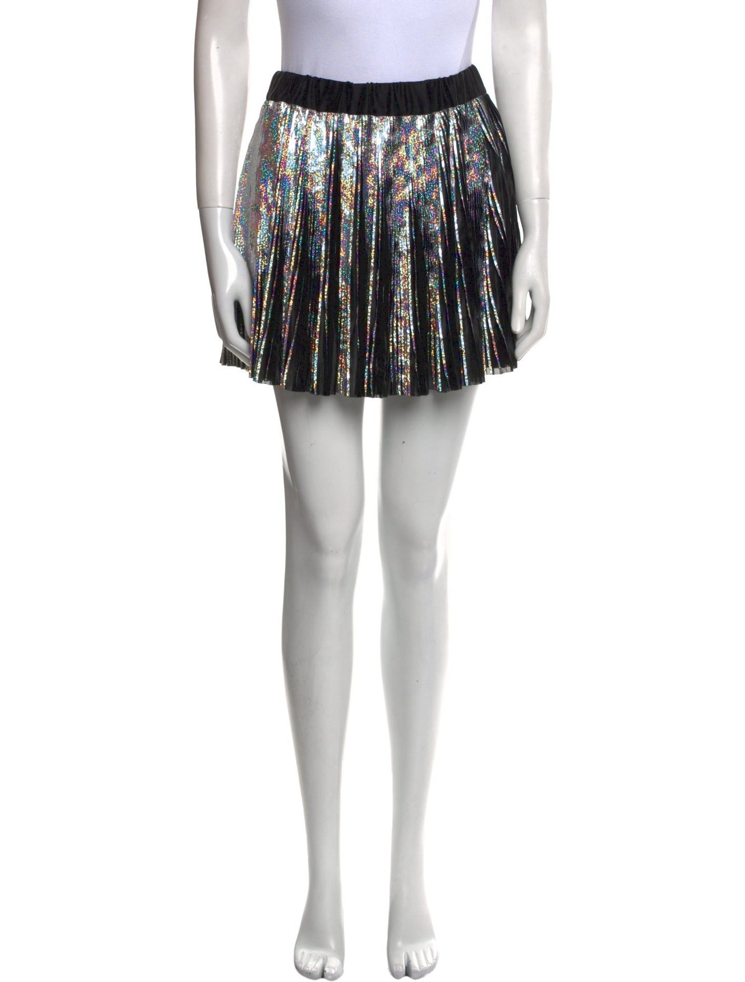 Balmain Printed Mini Skirt