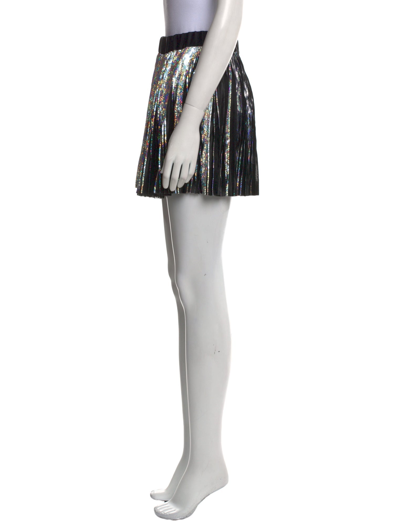 Balmain Printed Mini Skirt