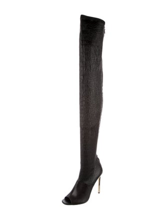 Balmain Suede Sock Boots