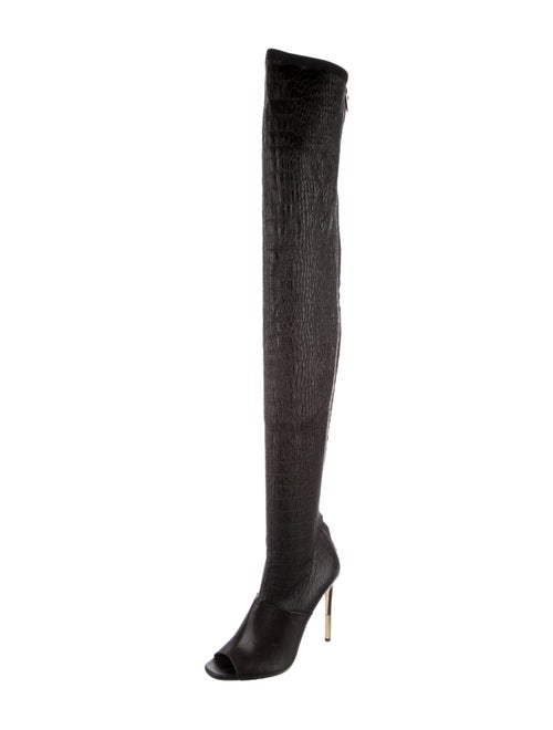 Balmain Suede Sock Boots
