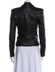Balmain Leather Biker Jacket