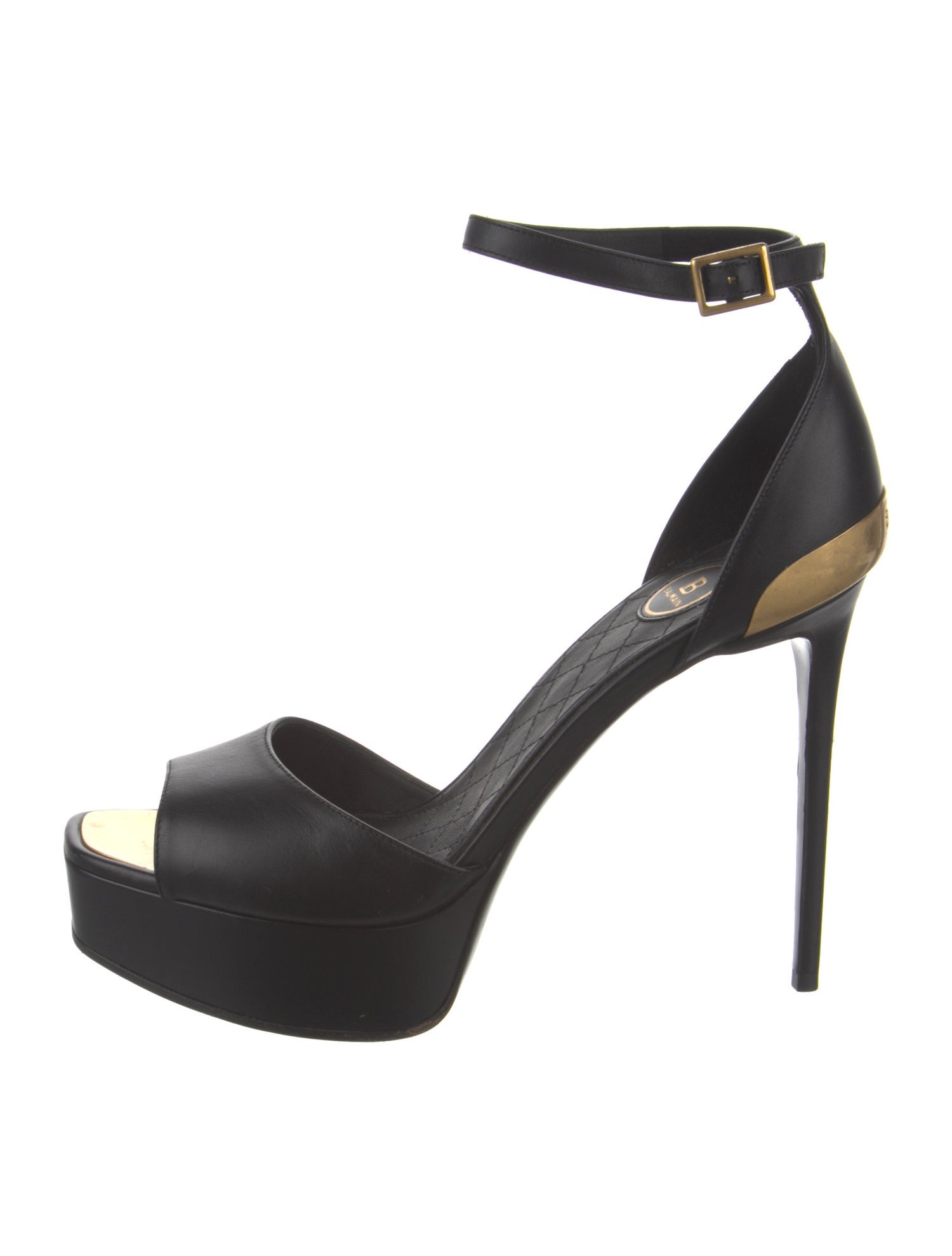 Balmain Leather Sandals