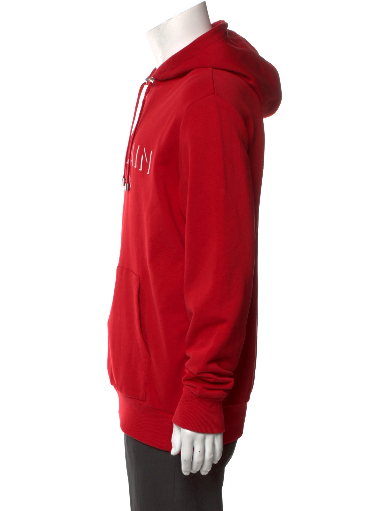 Balmain Graphic Print Crew Neck Hoodie