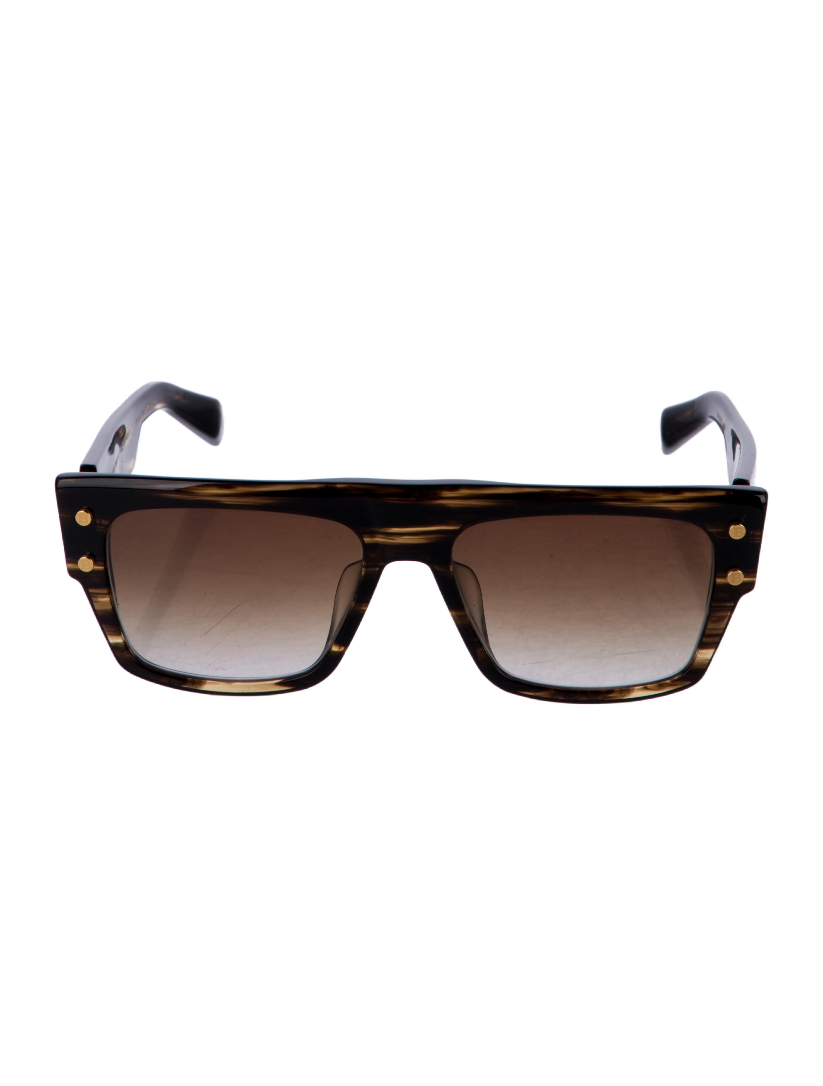 Balmain Shield Gradient Sunglasses