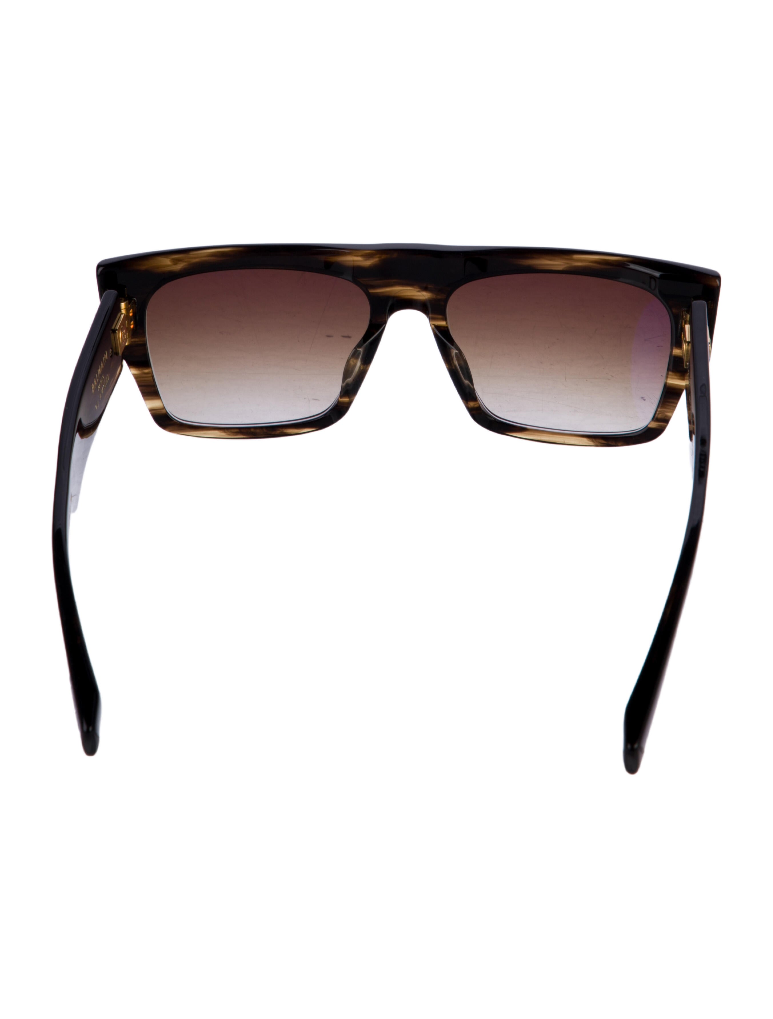 Balmain Shield Gradient Sunglasses