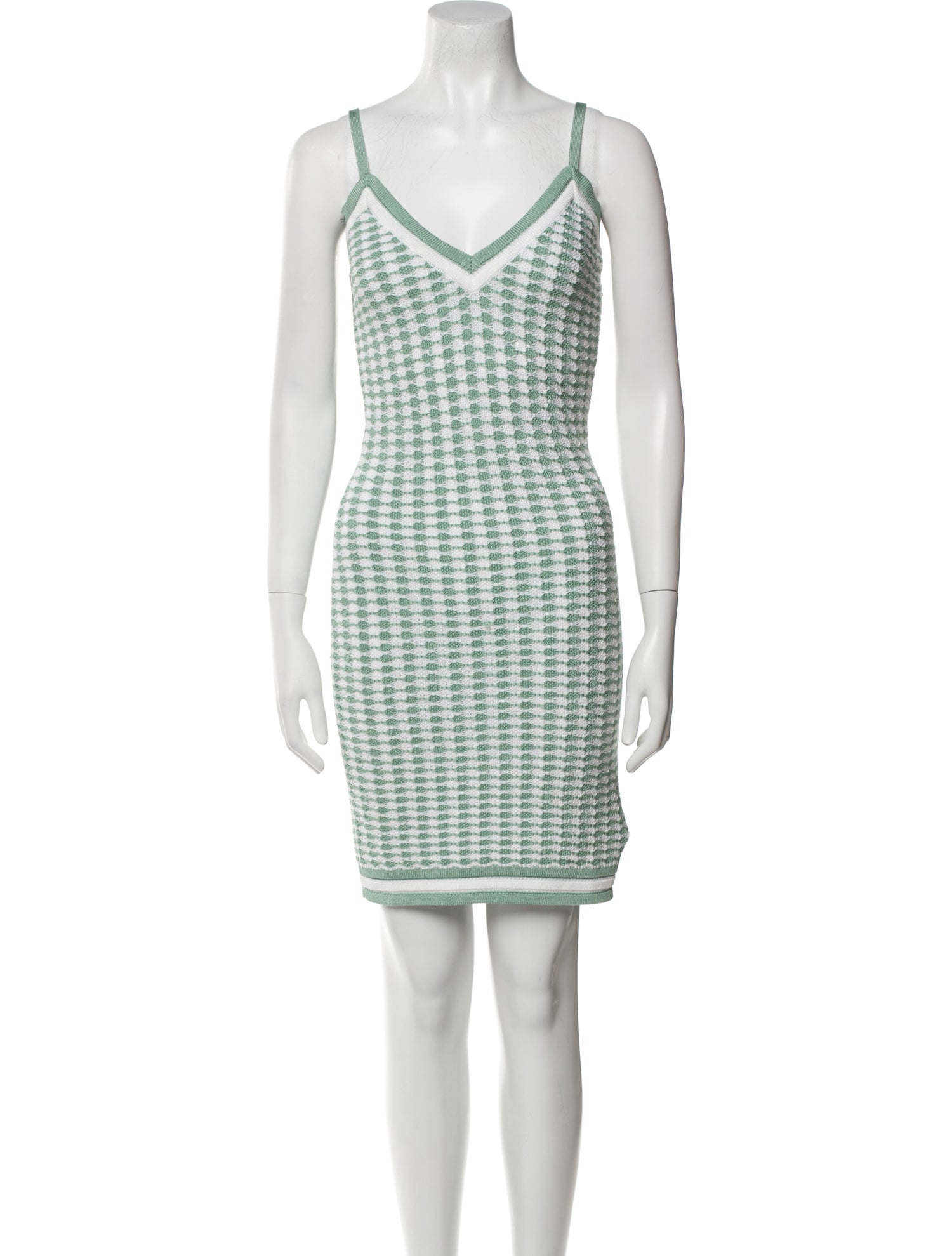 Balmain Houndstooth Print Mini Dress
