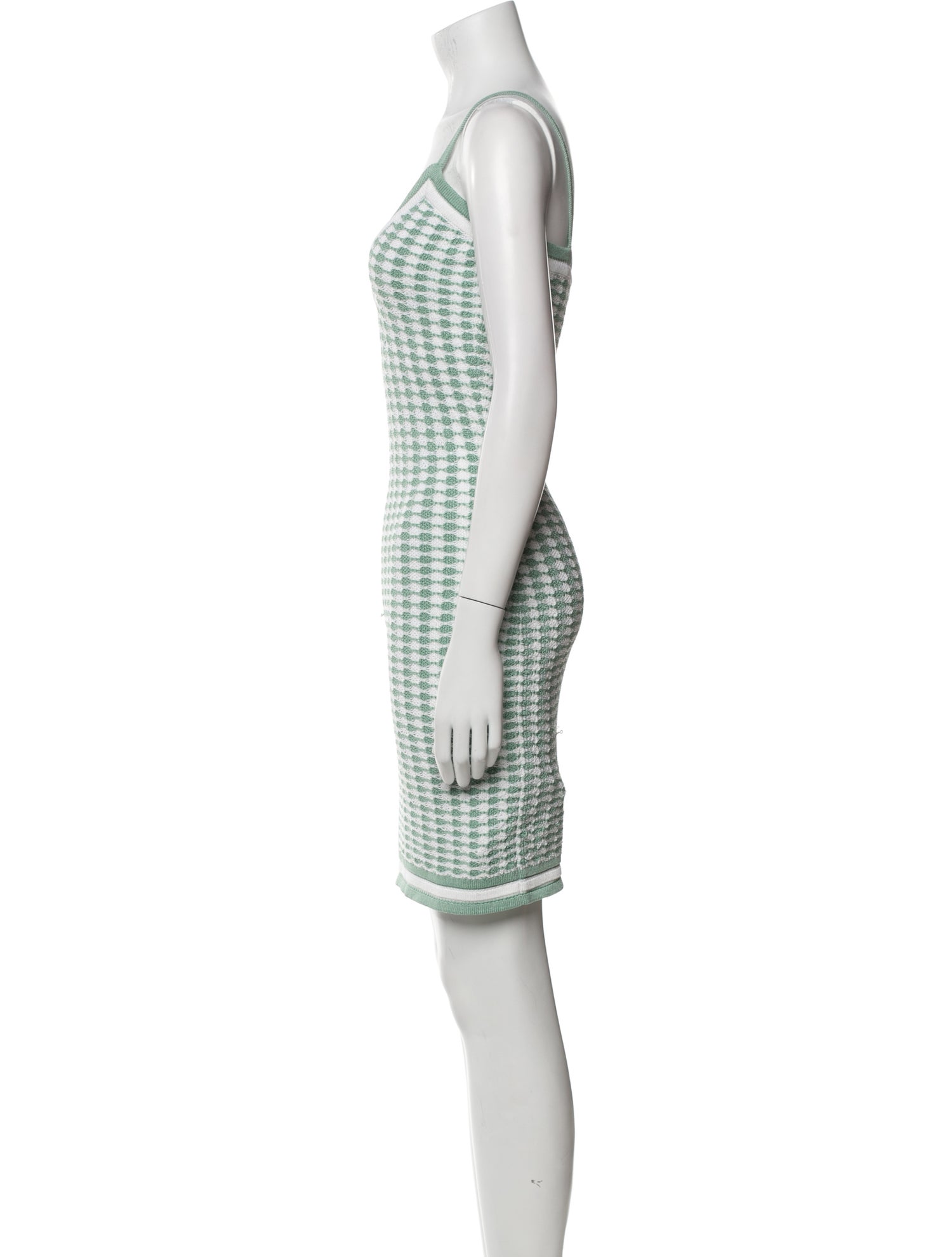 Balmain Houndstooth Print Mini Dress