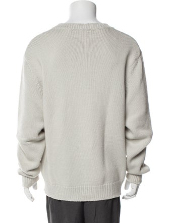 Balmain Wool Graphic Print Pullover