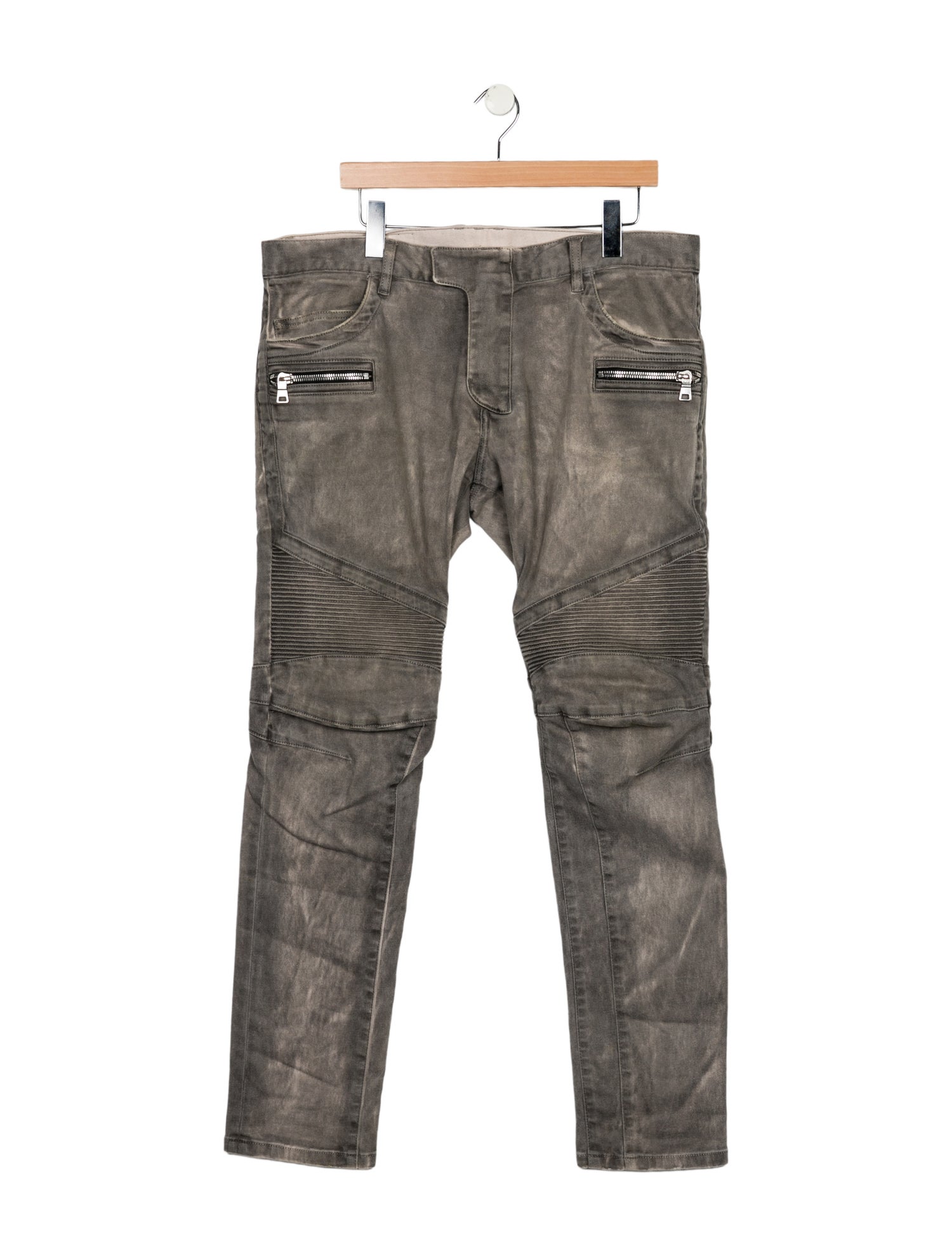 Balmain Moto Jeans