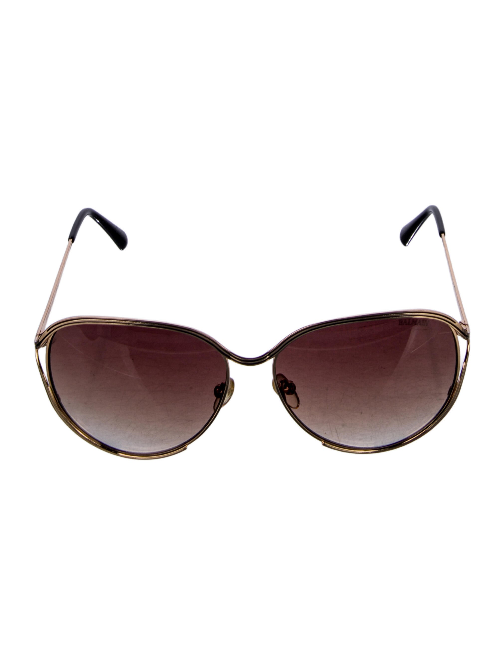 Balmain Oversize Gradient Sunglasses