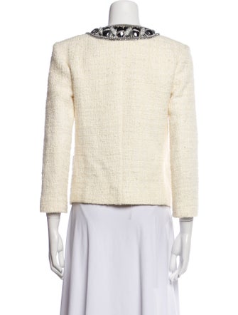 Balmain Tweed Pattern Evening Jacket