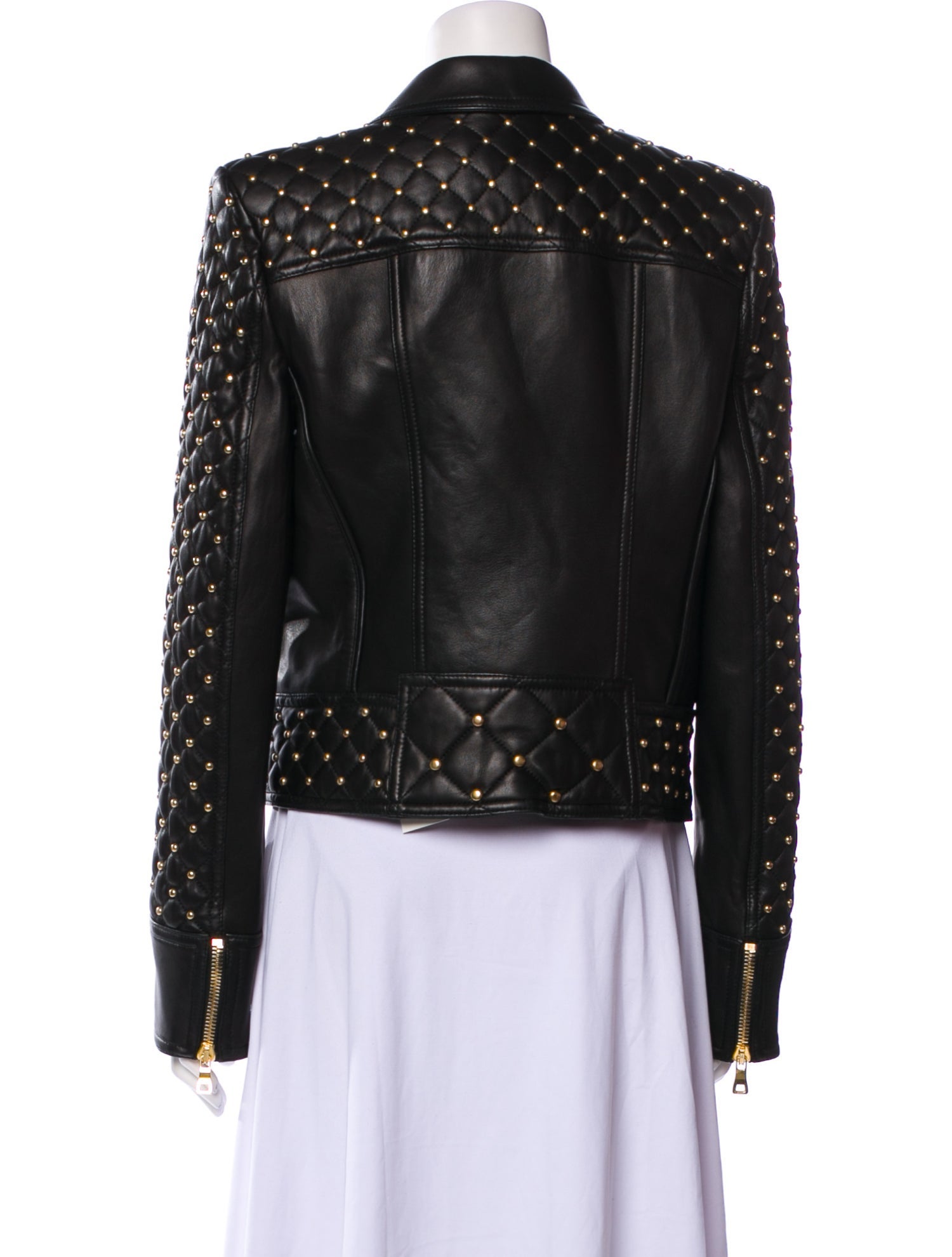 Balmain Lambskin Fur Jacket