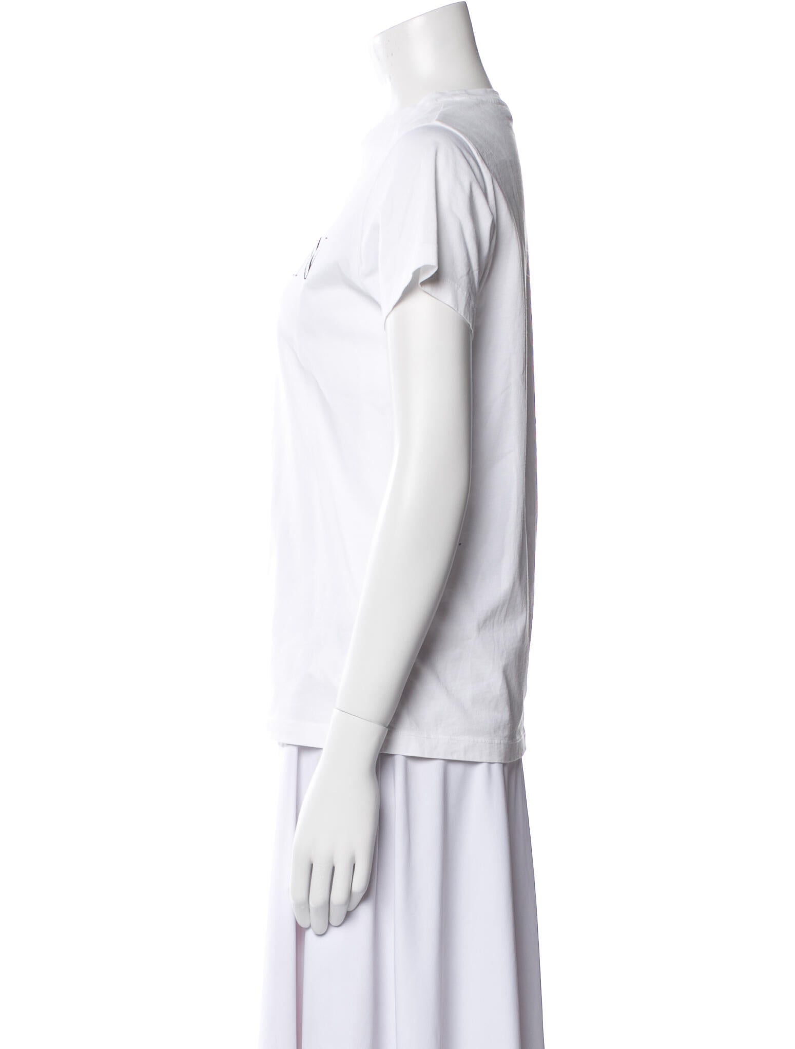 Balmain Graphic Print Crew Neck T-Shirt