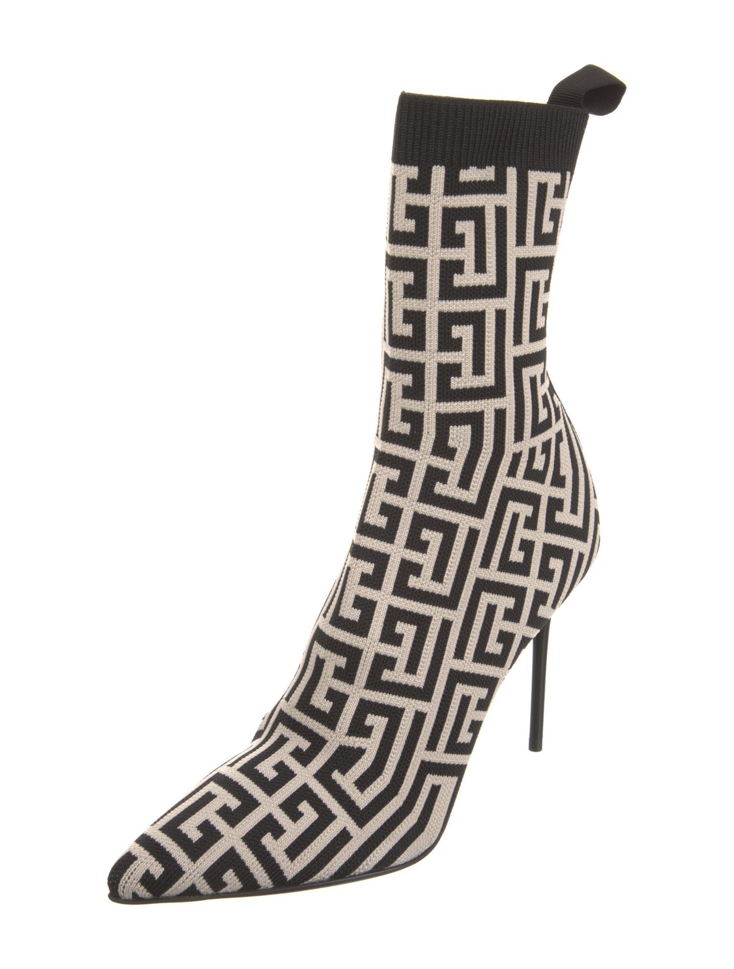 Balmain Printed Sock Boots
