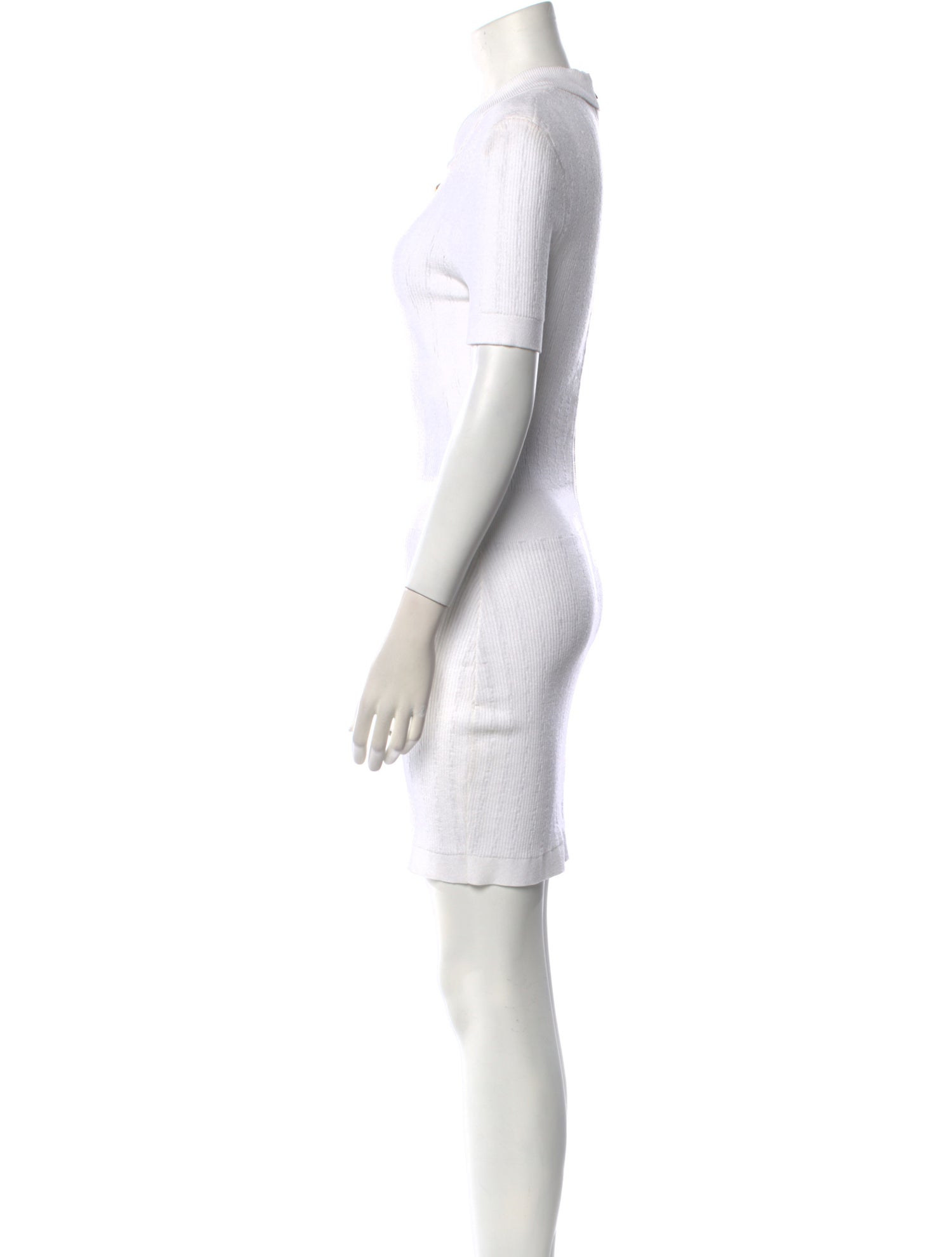 Balmain Striped Mini Dress