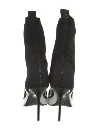 Balmain Graphic Print Sock Boots