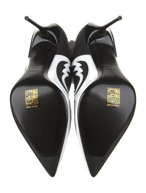 Balmain Graphic Print Sock Boots