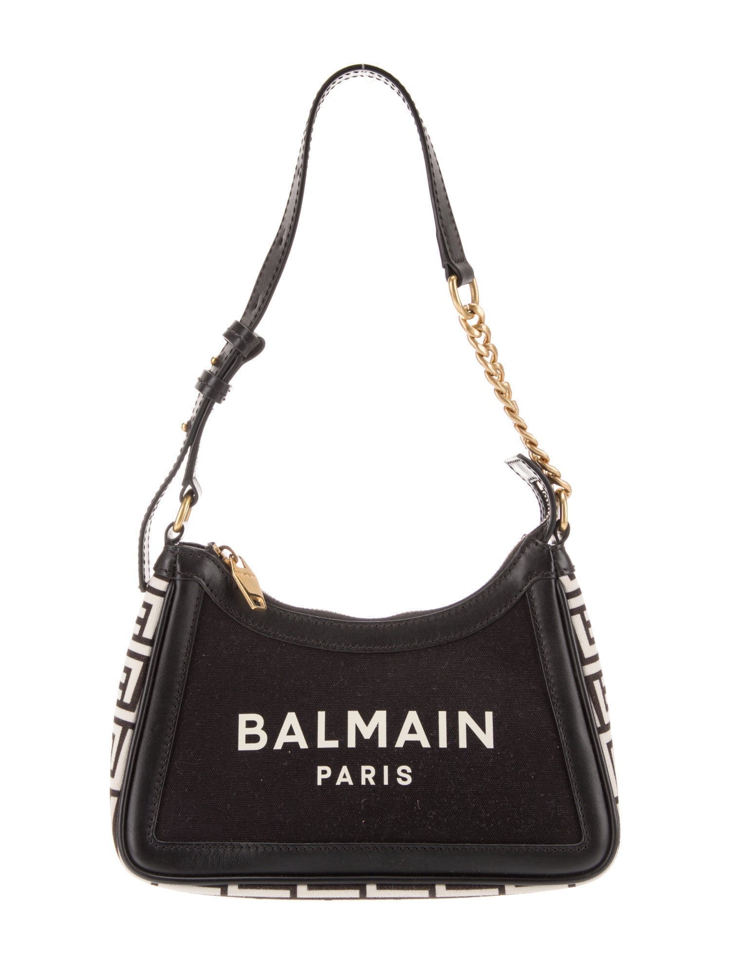Balmain Canvas Shoulder Bag