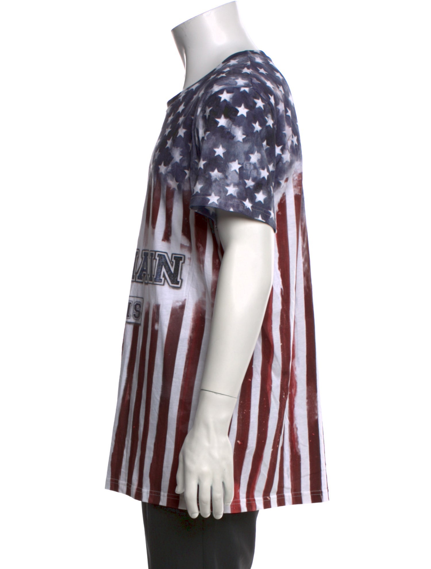 Balmain Graphic Print Crew Neck T-Shirt